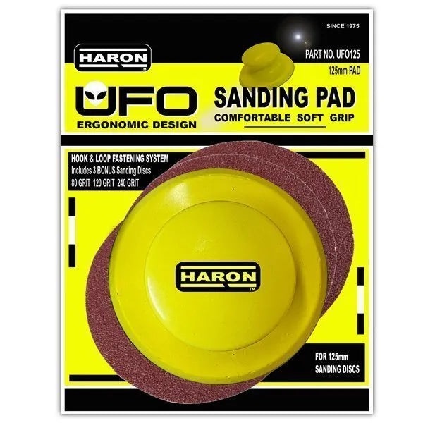 Haron UFO-125 Ergonomic Sanding Pad