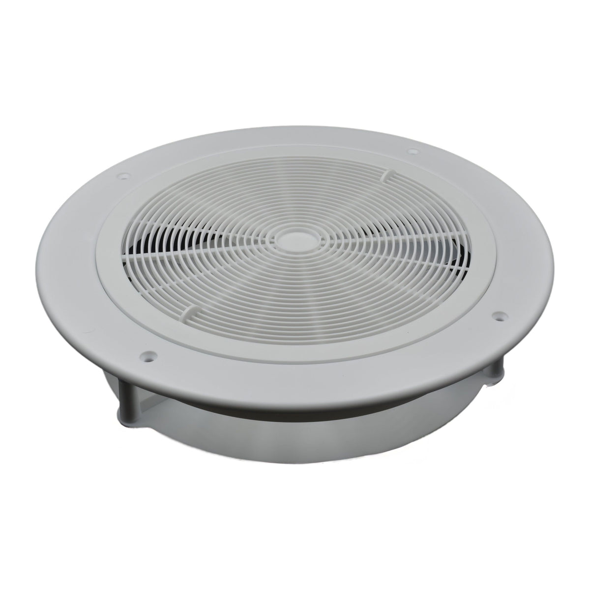 Haron 8CF Round Ceiling Vent with Motorless Fan – Vent Facing 275mm Round