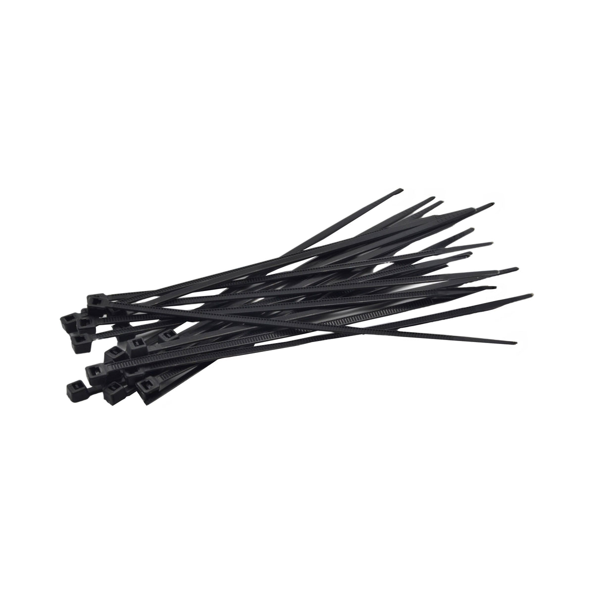 RAPTOR Black 150mm x 3.6mm Medium Duty Cable Ties, 20 Pack