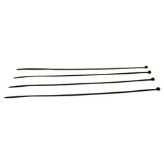 RAPTOR Black 550mm x 7.6mm Heavy Duty Cable Ties, 100 Pack