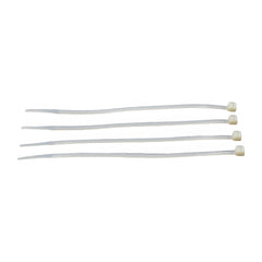 RAPTOR White 200mm x 4.8mm Medium Duty Cable Ties, 100 Pack