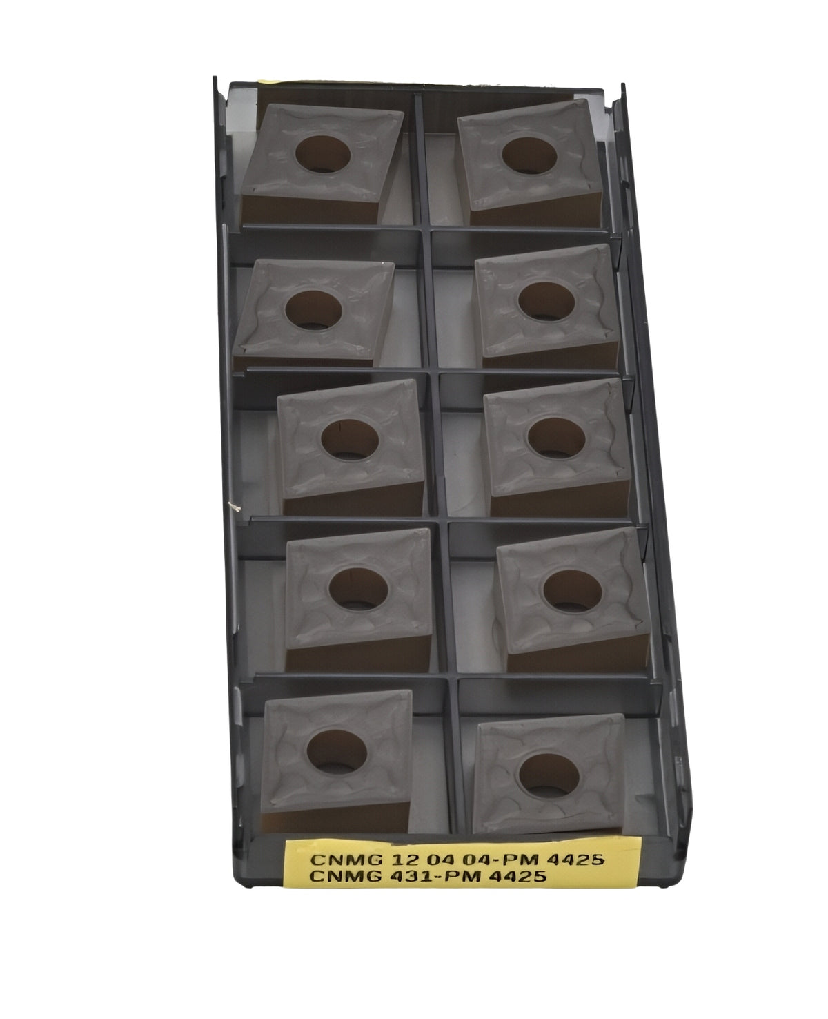 10pc Sandvik Medium Chipbreaker - Steel / Cast Iron Grade Insert - CNMG 12 04 04-PM 4425