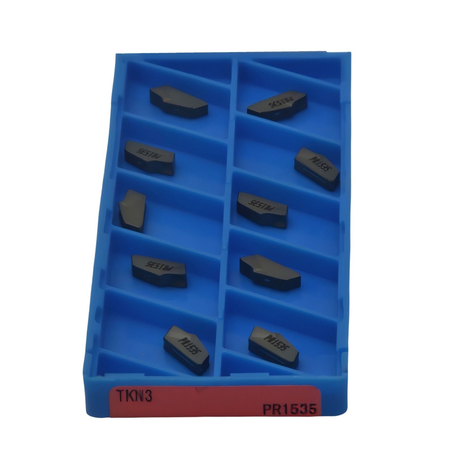 10pc Kyocera TKN3 PR1535 – Cut-Off Insert (General Purpose, TK Chipbreaker)