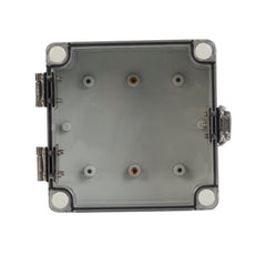 ABS IP66 Clear Lid Hinge Junction Box 125 x 125 x 75mm - Twin Eagle Imports