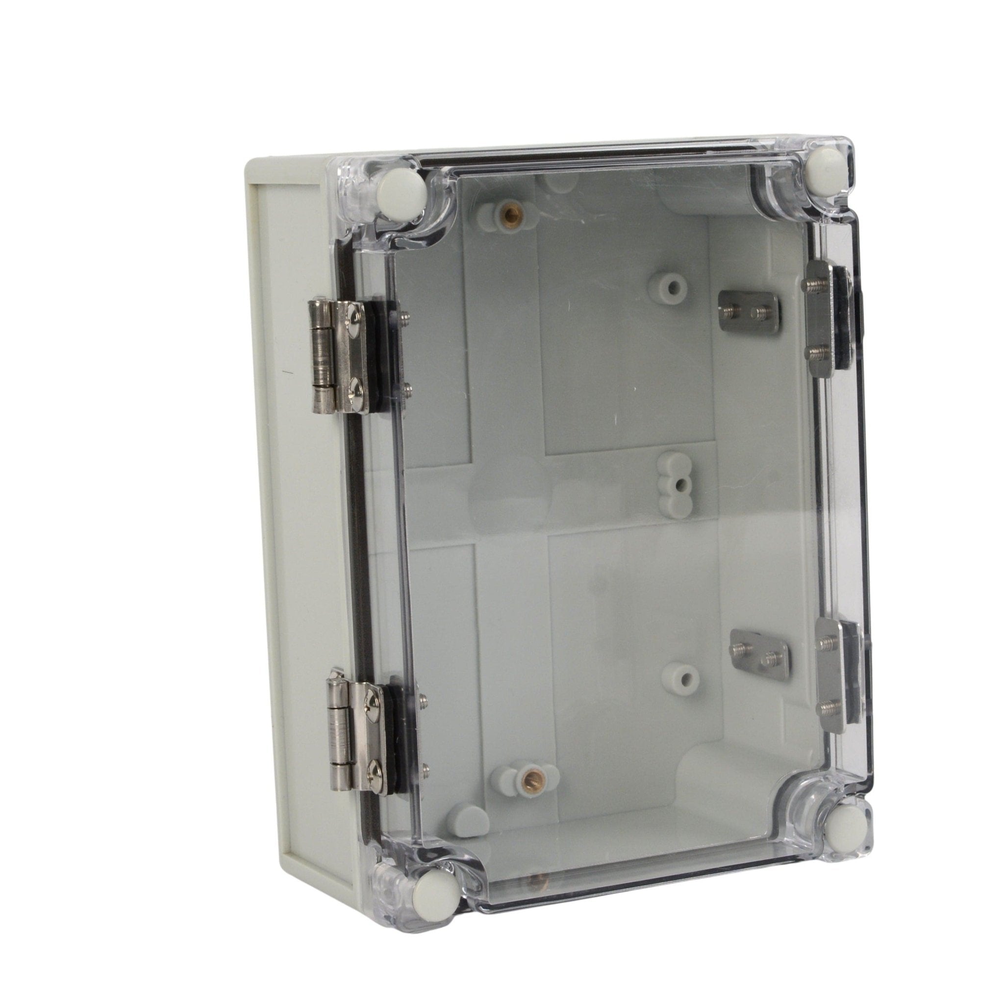 ABS IP66 Clear Lid Hinge Junction Box 125 x 175 x 75mm - Twin Eagle Imports
