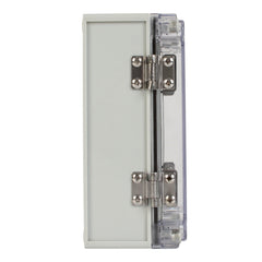 ABS IP66 Clear Lid Hinge Junction Box 125 x 175 x 75mm - Twin Eagle Imports