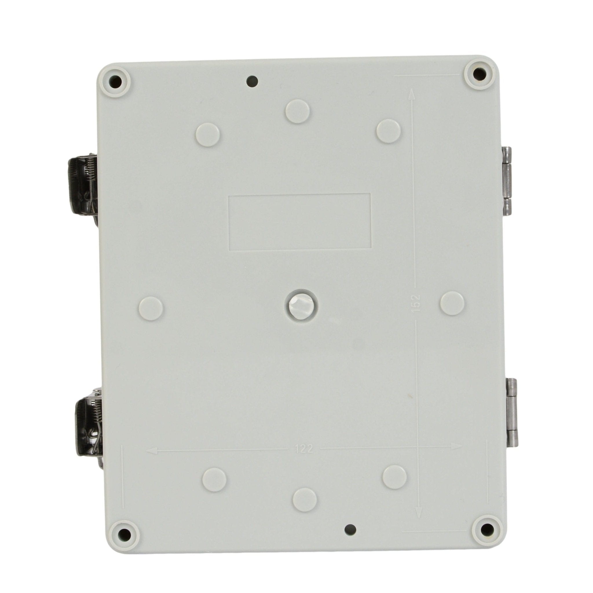 ABS IP66 Clear Lid Hinge Junction Box 140 x 170 x 95mm - Twin Eagle Imports