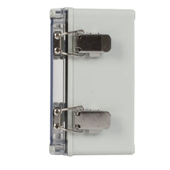 ABS IP66 Clear Lid Hinge Junction Box 140 x 170 x 95mm - Twin Eagle Imports