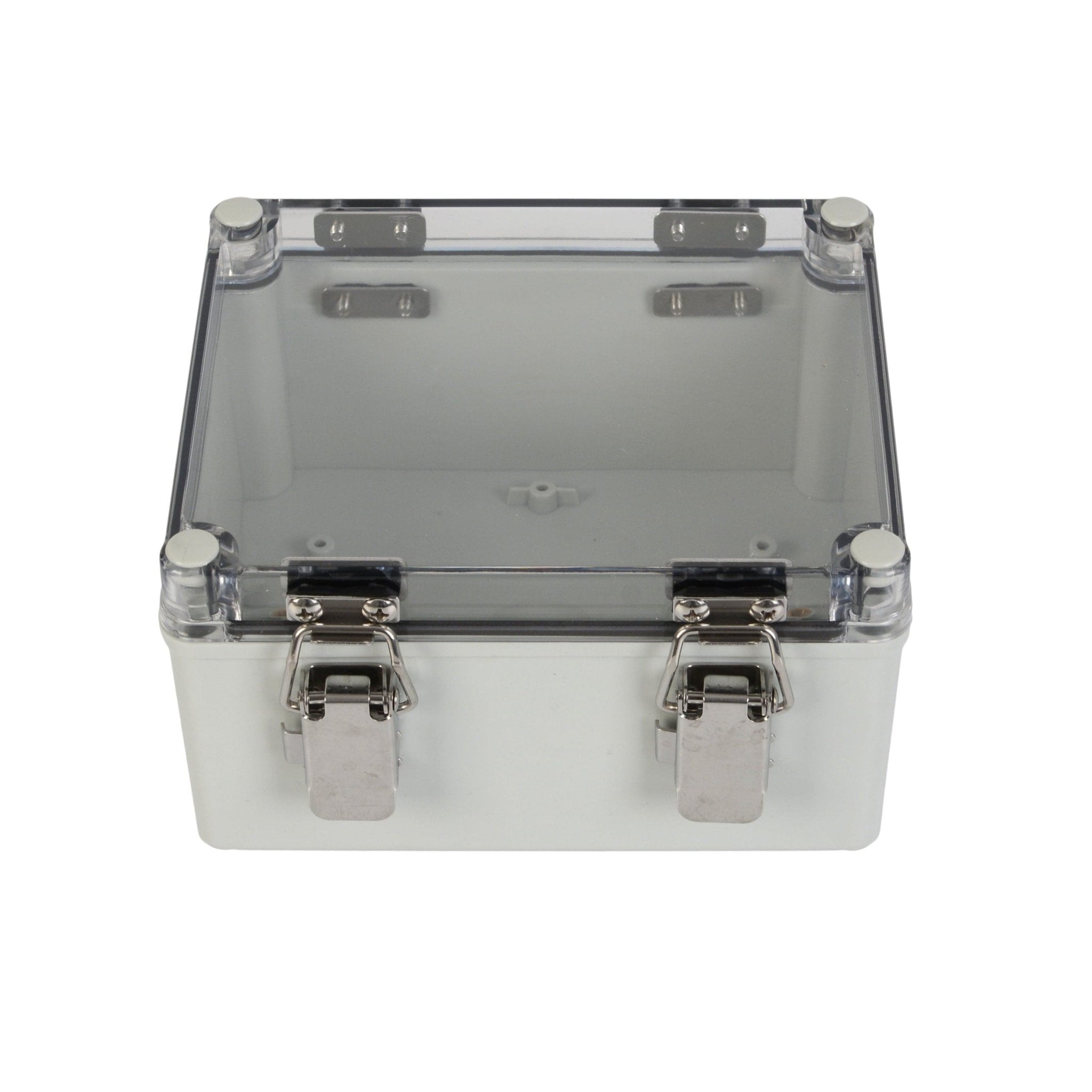 ABS IP66 Clear Lid Hinge Junction Box 140 x 170 x 95mm - Twin Eagle Imports
