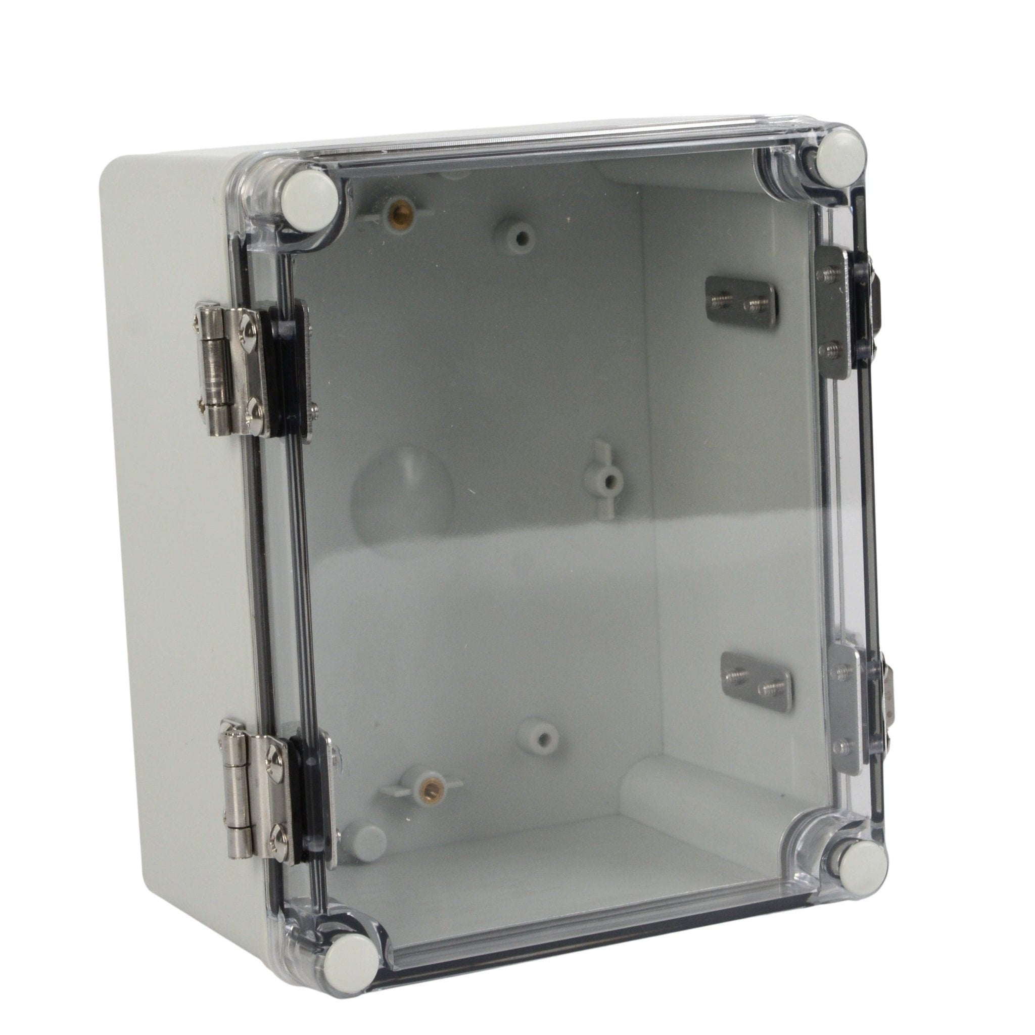 ABS IP66 Clear Lid Hinge Junction Box 140 x 170 x 95mm - Twin Eagle Imports