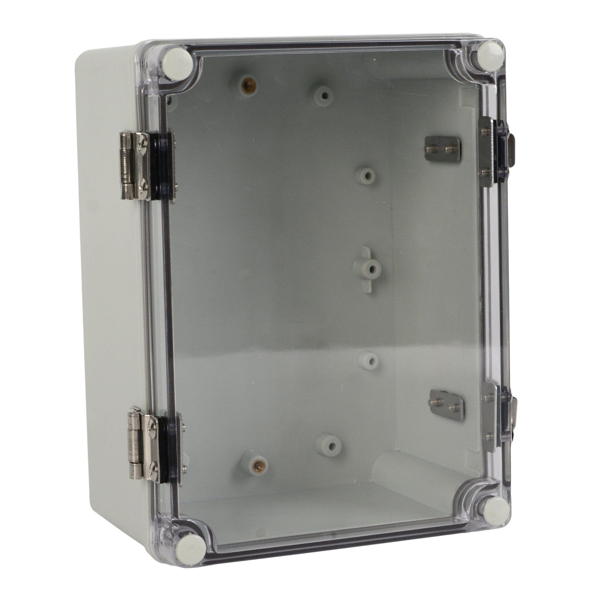 ABS IP66 Clear Lid Hinge Junction Box 150 x 200 x 100mm - Twin Eagle Imports