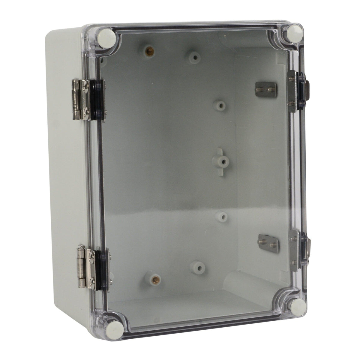 ABS IP66 Clear Lid Hinge Junction Box 150 x 200 x 100mm - Twin Eagle Imports