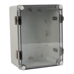 ABS IP66 Clear Lid Hinge Junction Box 150 x 200 x 100mm - Twin Eagle Imports