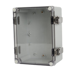 ABS IP66 Clear Lid Hinge Junction Box 150 x 200 x 100mm - Twin Eagle Imports
