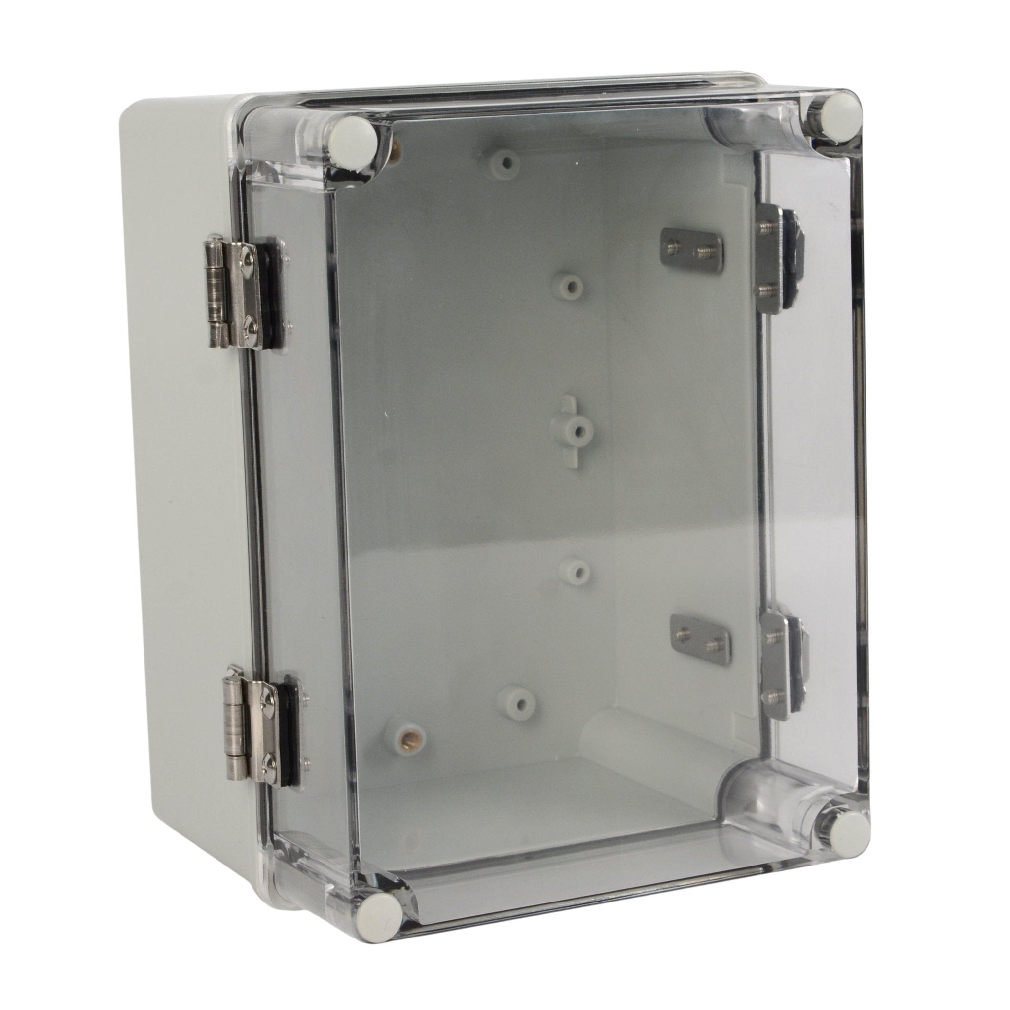 ABS IP66 Clear Lid Hinge Junction Box 150 x 200 x 130mm - Twin Eagle Imports
