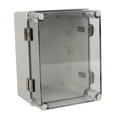 ABS IP66 Clear Lid Hinge Junction Box 150 x 200 x 130mm - Twin Eagle Imports