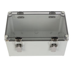 ABS IP66 Clear Lid Hinge Junction Box 150 x 250 x 130mm - Twin Eagle Imports
