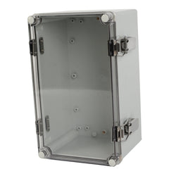 ABS IP66 Clear Lid Hinge Junction Box 150 x 250 x 130mm - Twin Eagle Imports