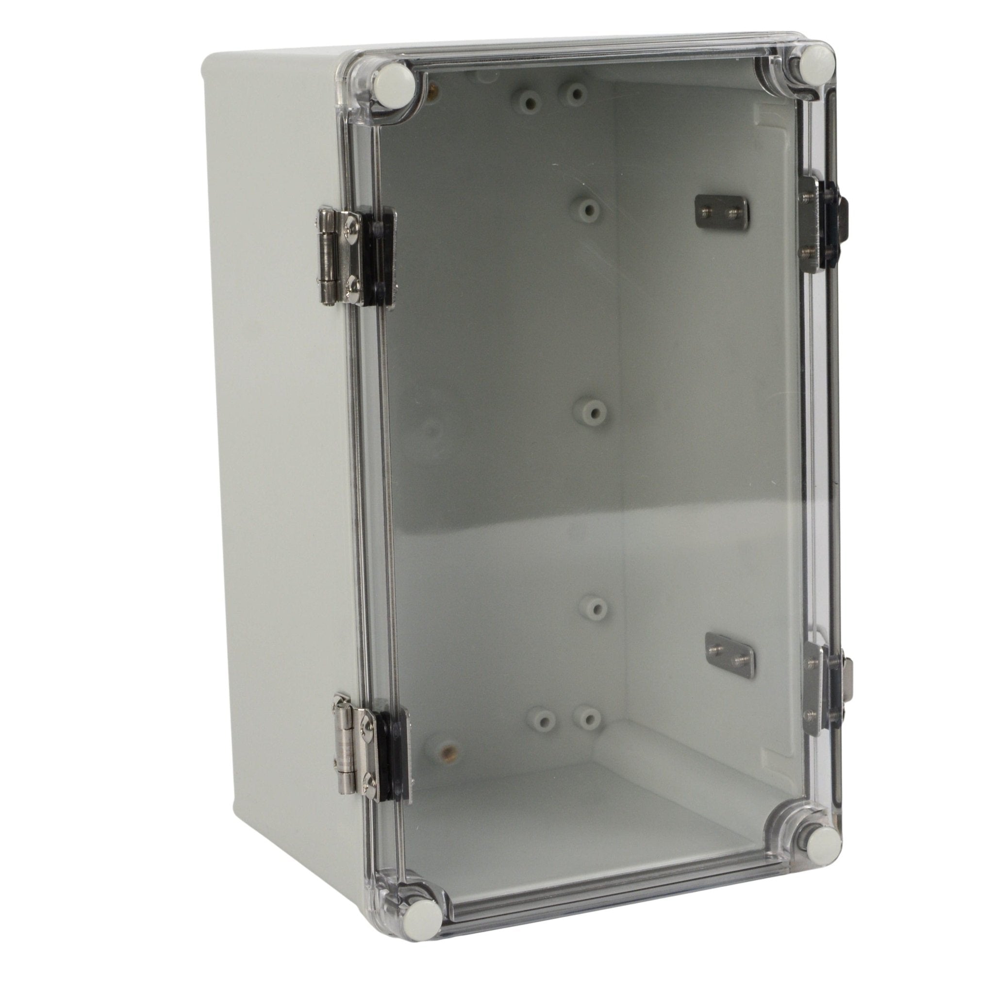 ABS IP66 Clear Lid Hinge Junction Box 150 x 250 x 130mm - Twin Eagle Imports