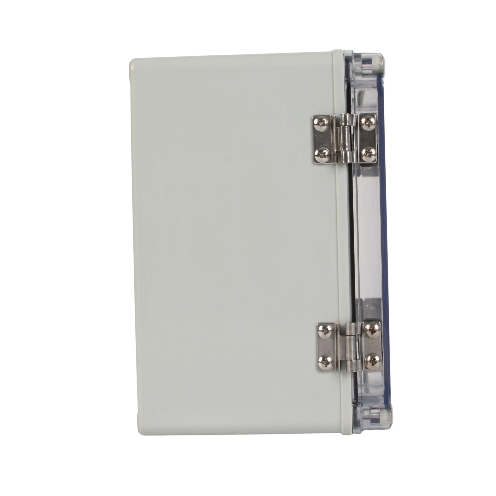 ABS IP66 Clear Lid Hinge Junction Box 200 x 200 x 130mm - Twin Eagle Imports