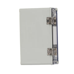 ABS IP66 Clear Lid Hinge Junction Box 200 x 200 x 130mm - Twin Eagle Imports