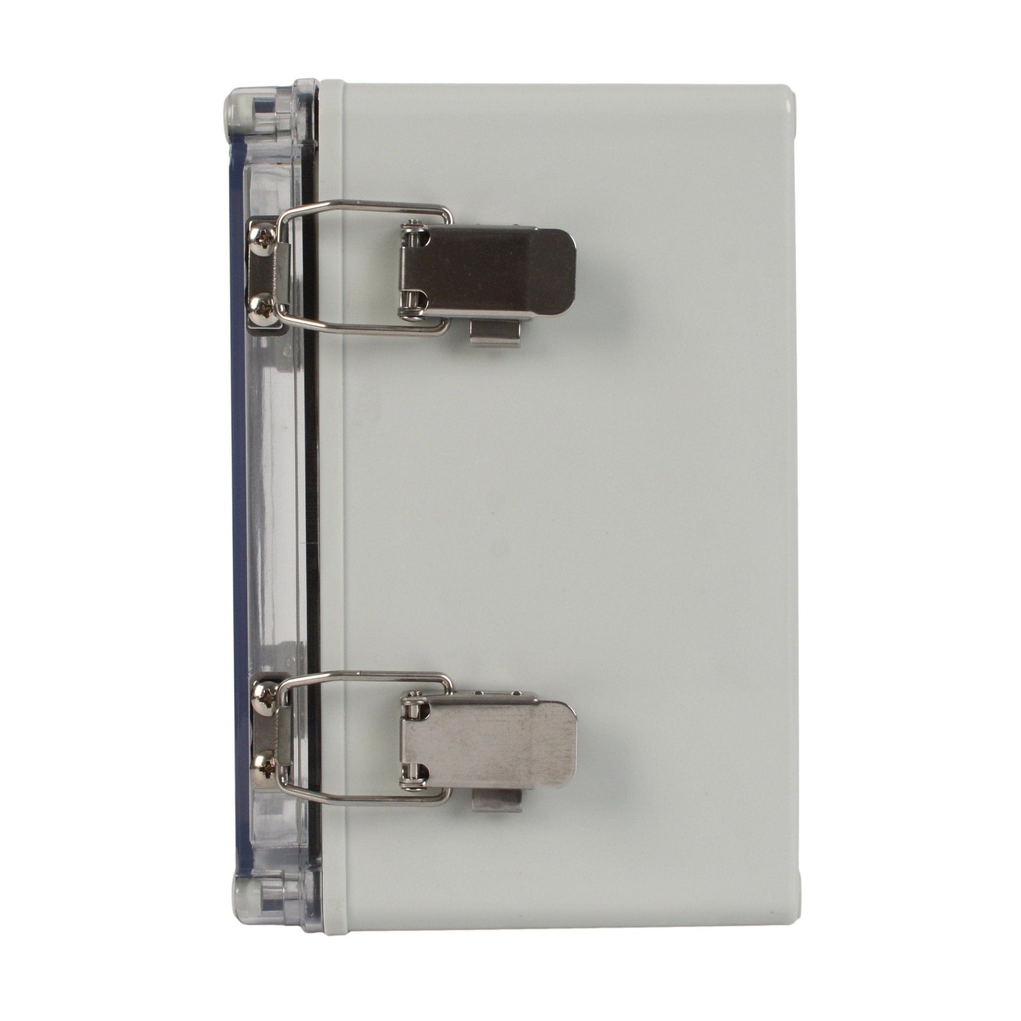 ABS IP66 Clear Lid Hinge Junction Box 200 x 200 x 130mm - Twin Eagle Imports