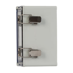 ABS IP66 Clear Lid Hinge Junction Box 200 x 200 x 130mm - Twin Eagle Imports