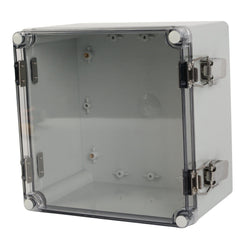 ABS IP66 Clear Lid Hinge Junction Box 200 x 200 x 130mm - Twin Eagle Imports