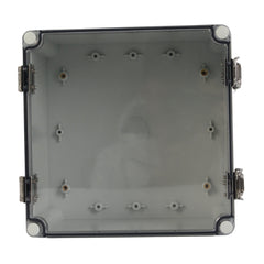 ABS IP66 Clear Lid Hinge Junction Box 200 x 200 x 130mm - Twin Eagle Imports