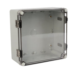 ABS IP66 Clear Lid Hinge Junction Box 200 x 200 x 95mm - Twin Eagle Imports