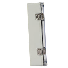 ABS IP66 Clear Lid Hinge Junction Box 80 x 250 x 70mm - Twin Eagle Imports