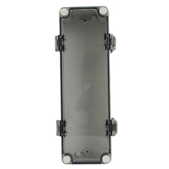 ABS IP66 Clear Lid Hinge Junction Box 80 x 250 x 70mm - Twin Eagle Imports