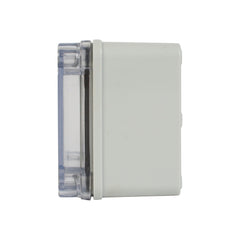 ABS IP66 Clear Lid Junction Box 100 x 100 x 75mm - Twin Eagle Imports