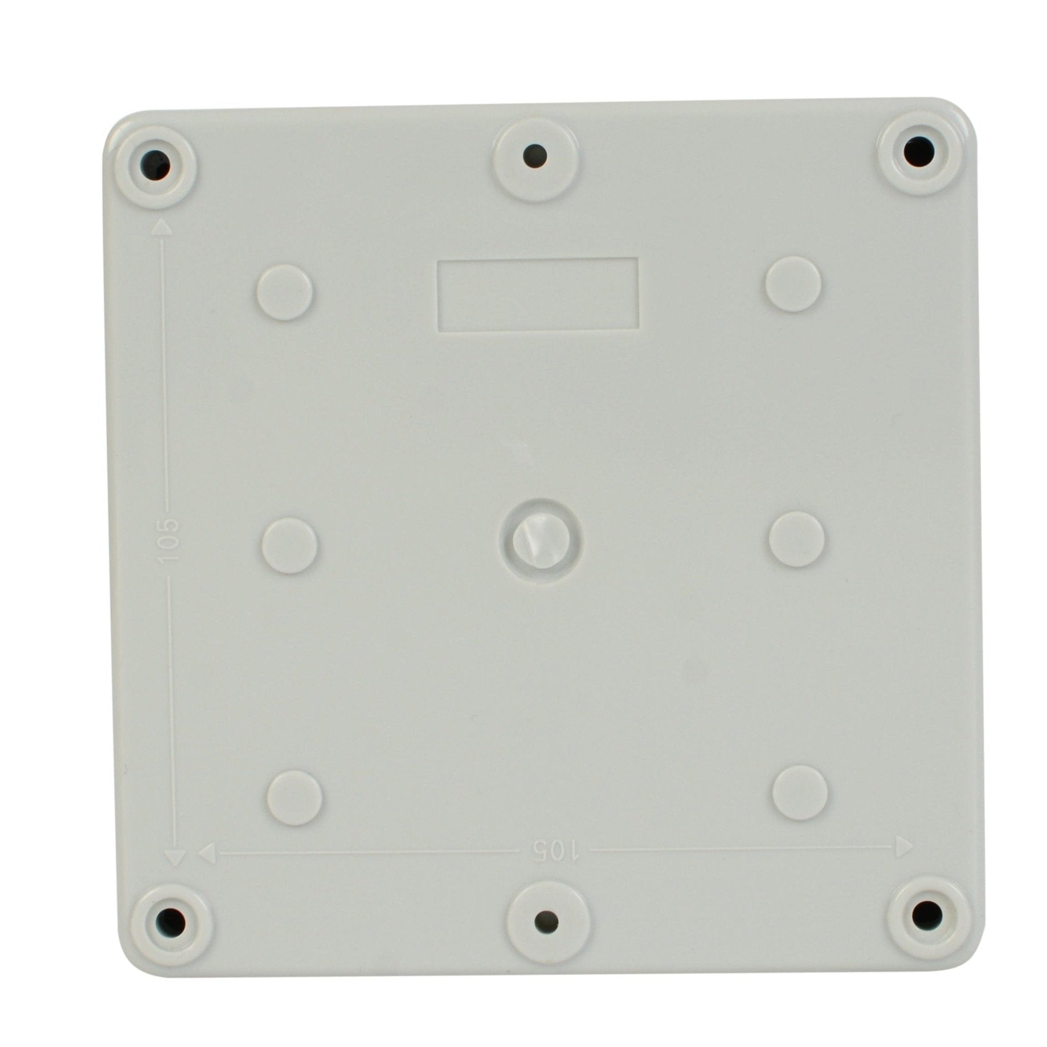 ABS IP66 Clear Lid Junction Box 125 x 125 x 100mm - Twin Eagle Imports