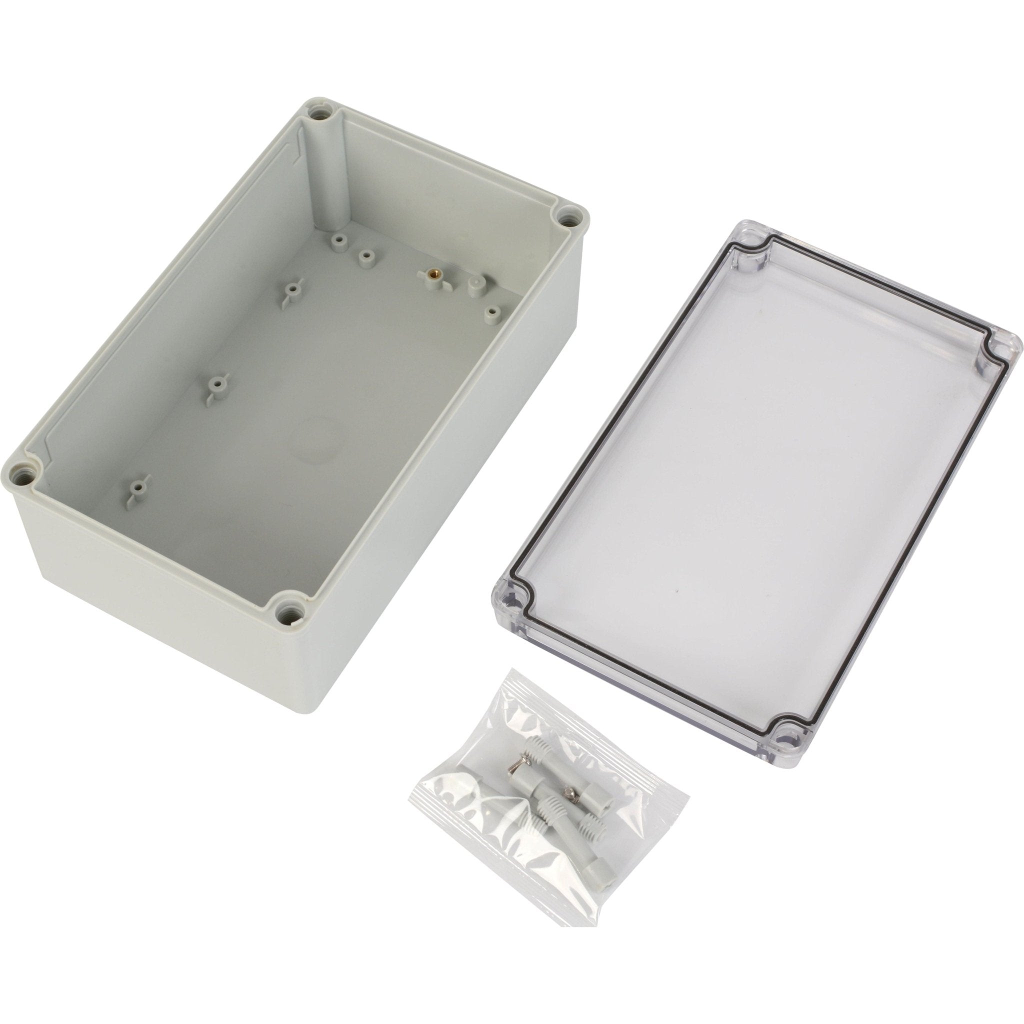 ABS IP66 Clear Lid Junction Box 150 x 250 x 100mm - Twin Eagle Imports