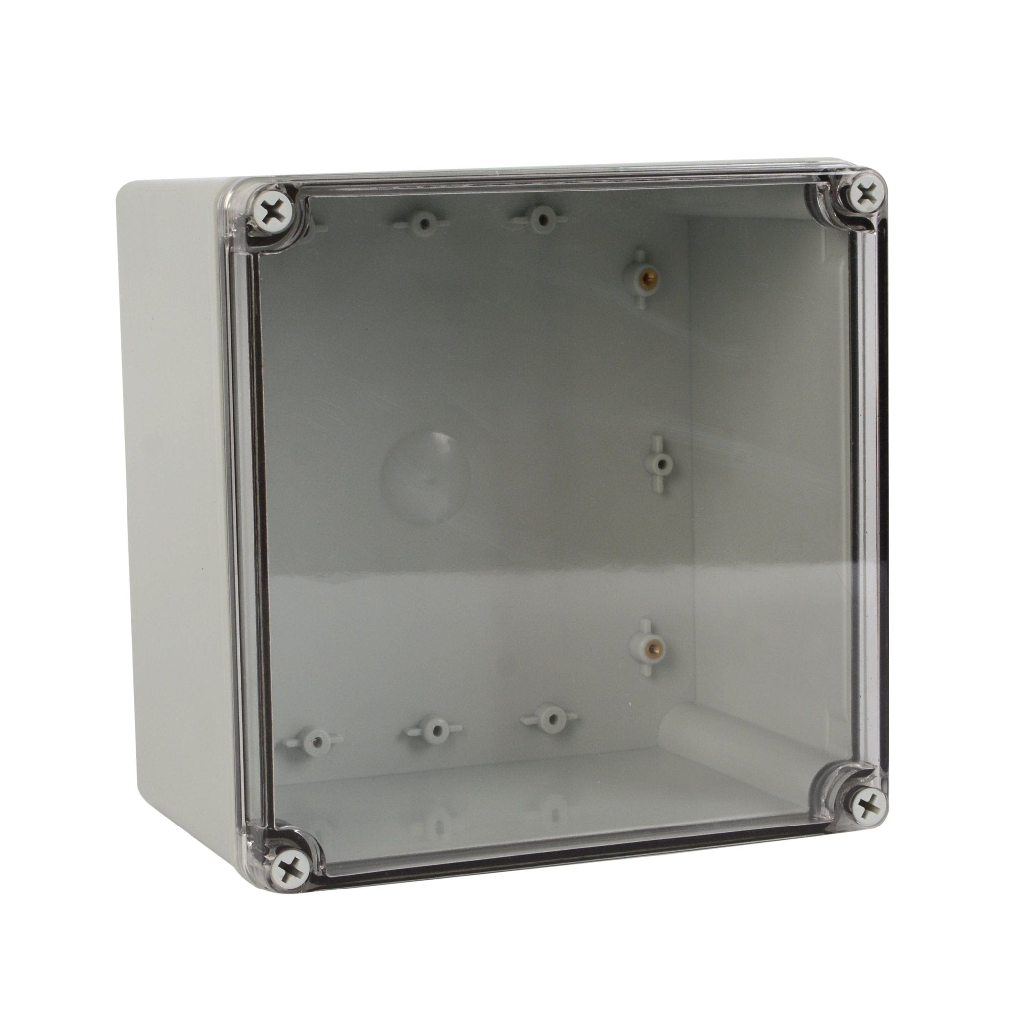 ABS IP66 Clear Lid Junction Box 200 x 200 x 130mm - Twin Eagle Imports