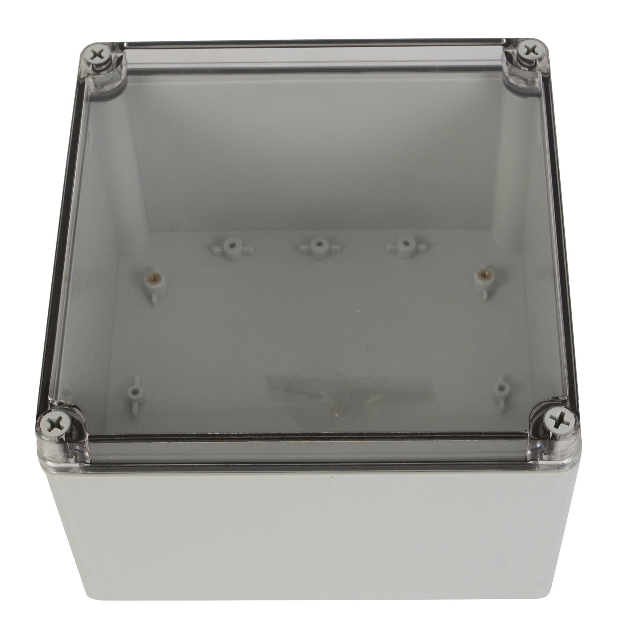 ABS IP66 Clear Lid Junction Box 200 x 200 x 130mm - Twin Eagle Imports