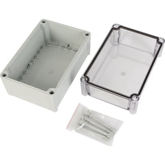 ABS IP66 Clear Lid Junction Box 280 x 190 x 180mm - Twin Eagle Imports