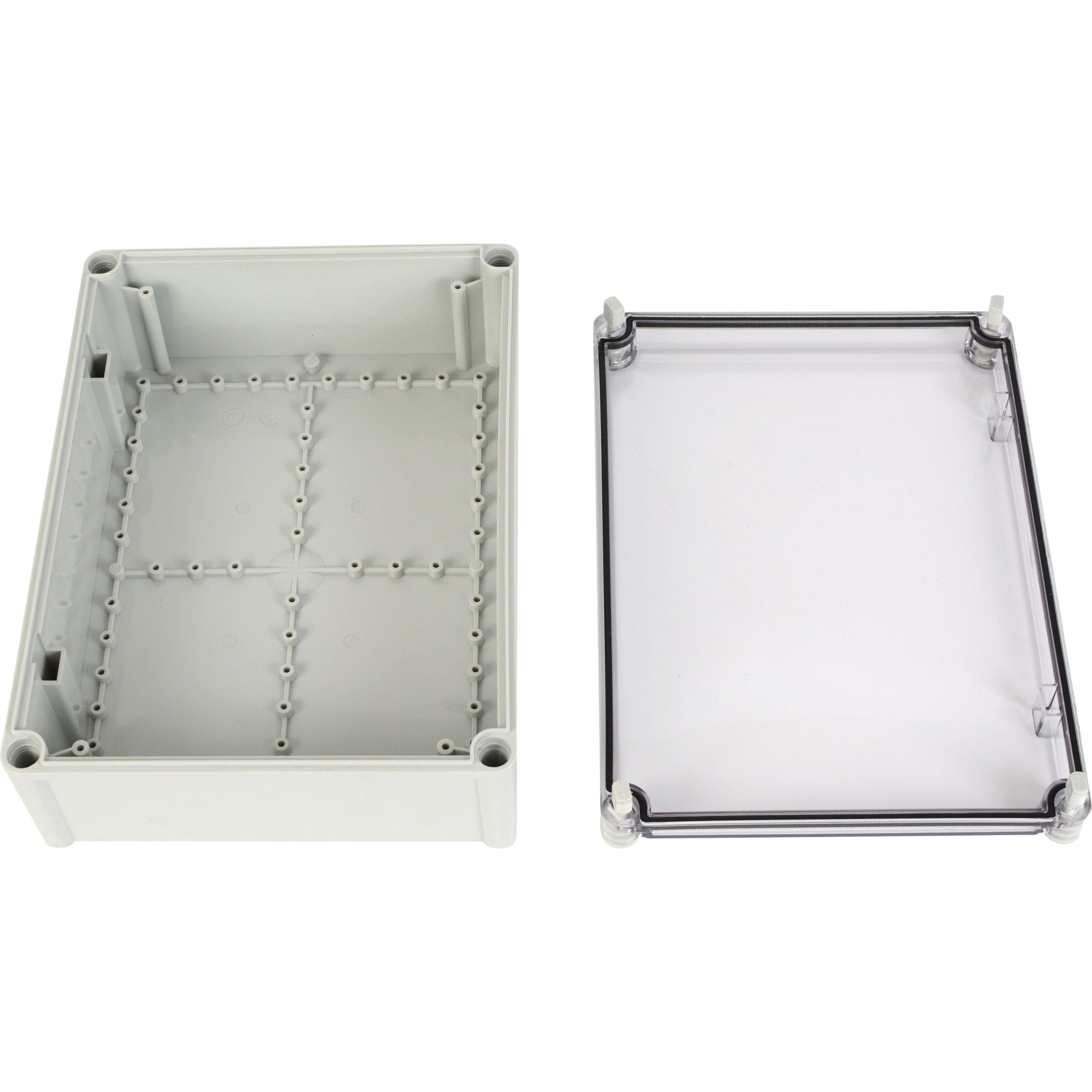 ABS IP66 Clear Lid Junction Box 380 x 280 x 130mm - Twin Eagle Imports