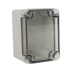 ABS IP66 Clear Lid Junction Box 80 x 110 x 70mm - Twin Eagle Imports