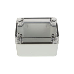 ABS IP66 Clear Lid Junction Box 80 x 110 x 70mm - Twin Eagle Imports