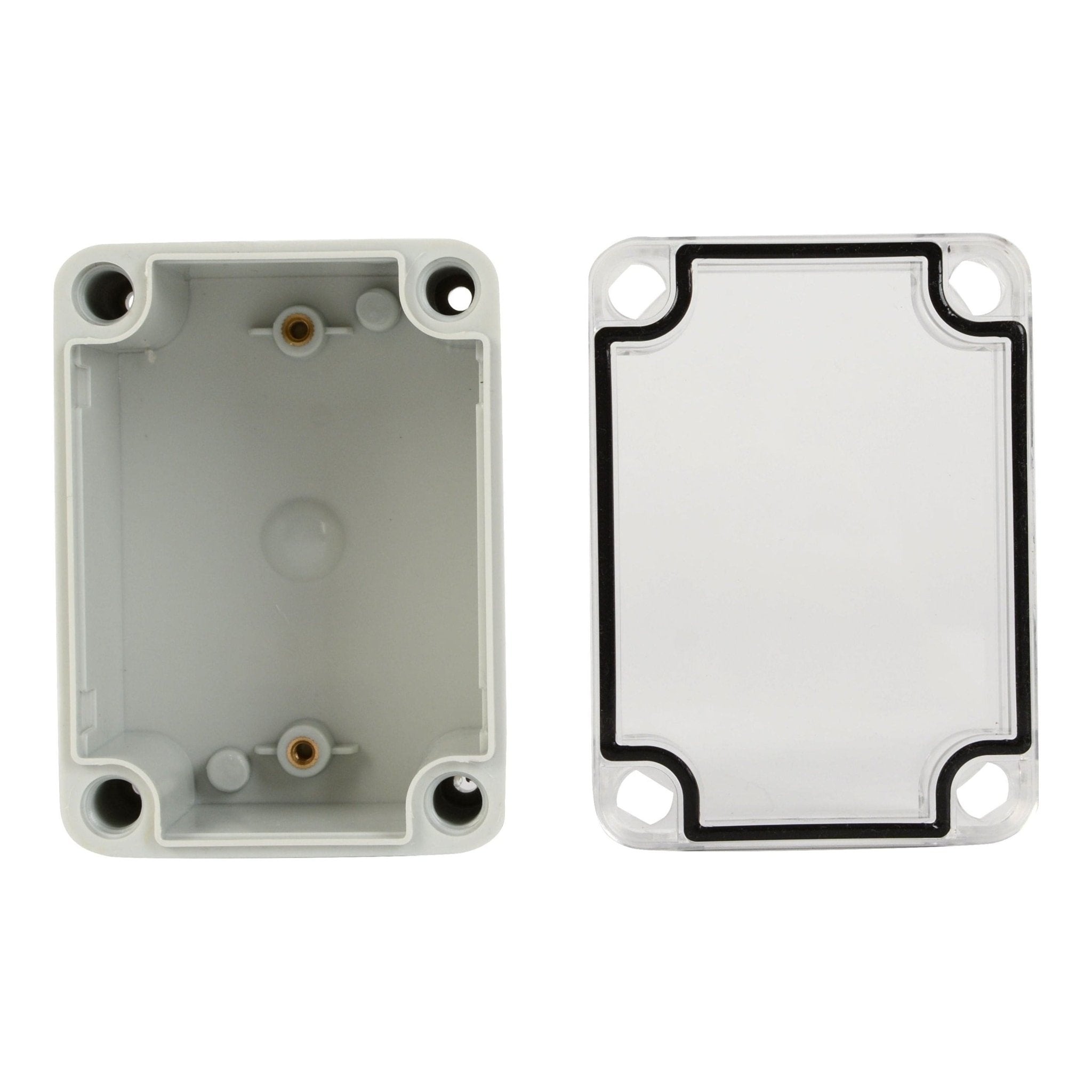 ABS IP66 Clear Lid Junction Box 80 x 110 x 70mm - Twin Eagle Imports