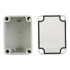 ABS IP66 Clear Lid Junction Box 80 x 110 x 70mm - Twin Eagle Imports