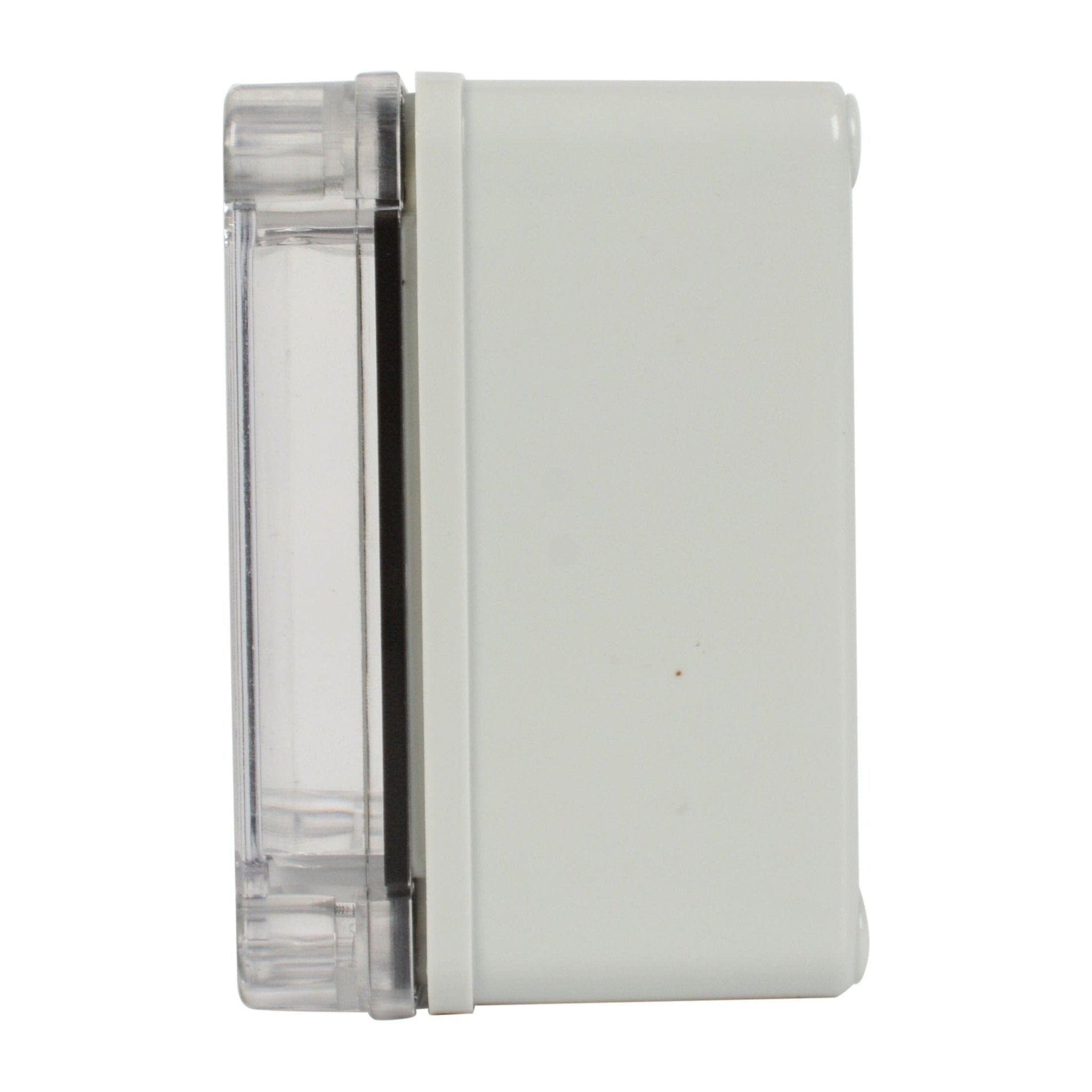 ABS IP66 Clear Lid Junction Box 80 x 110 x 70mm - Twin Eagle Imports