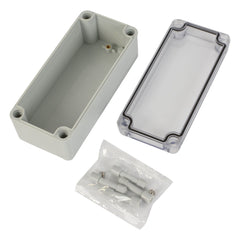 ABS IP66 Clear Lid Junction Box 80 x 180 x 70mm - Twin Eagle Imports
