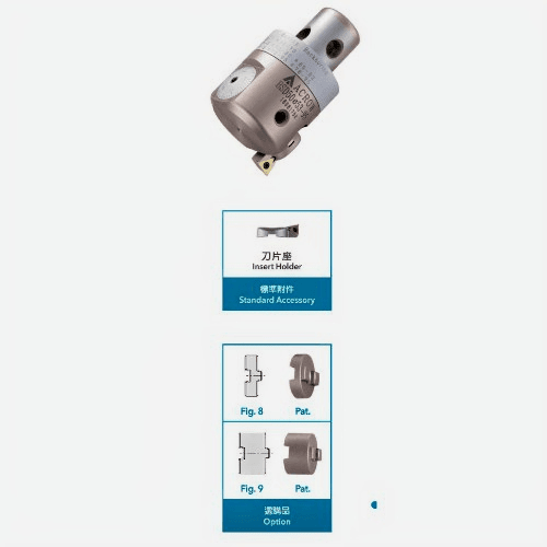 Acrow BSD Insert Holder Extension – B.BSD24-045 (Ø32–40 mm) - Twin Eagle Imports