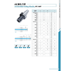 Acrow BT40-AK2-080 AK Boring Shank Ø24mm, 80mm - Twin Eagle Imports