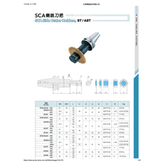 Acrow BT40-SCA25.4-075 – SCA Side Cutter Holder (Ø25.4 mm Bore, 75 mm Length) - Twin Eagle Imports