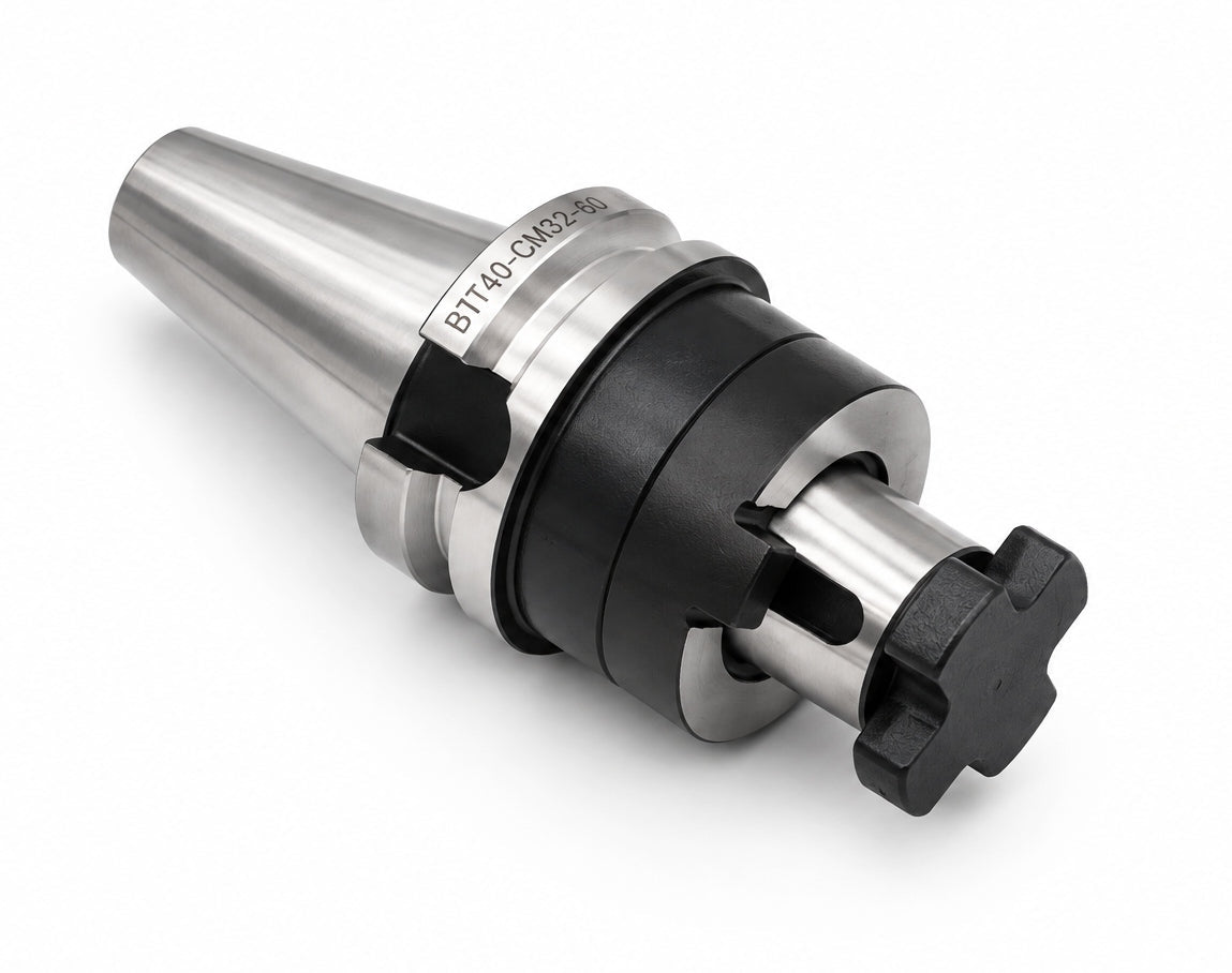 Acrow BT40-SM32-060 – Shell Mill Holder (Ø32 mm Bore, BT40 Taper) - Twin Eagle Imports