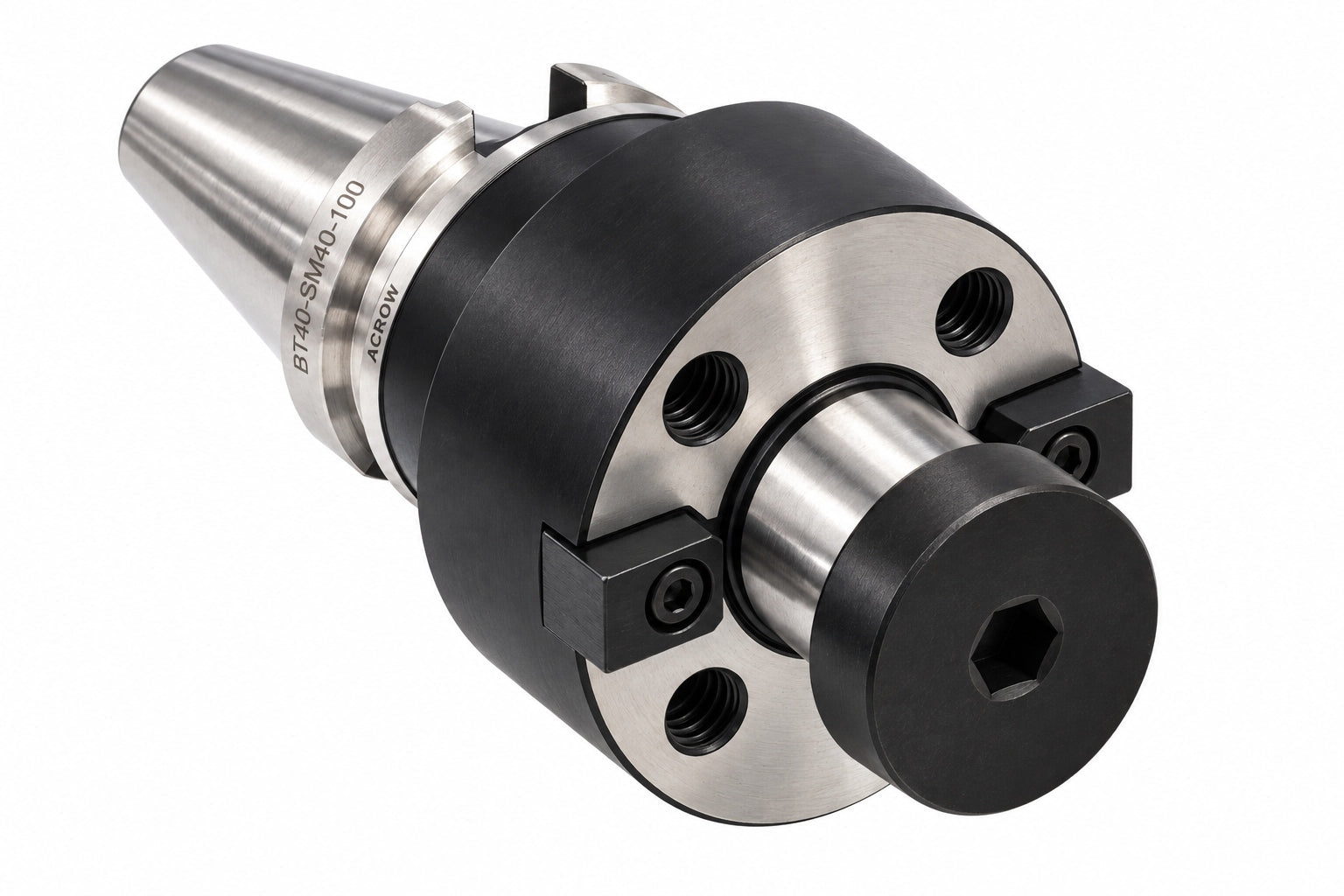 Acrow BT40-SM40-100 – Shell Mill Holder (Ø40 mm Bore, BT40 Taper) - Twin Eagle Imports